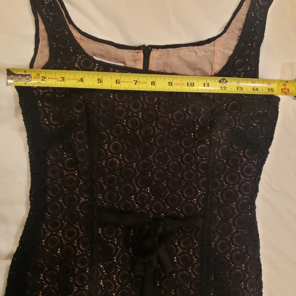 Moschino black lace midi dress - Picture 6 of 7